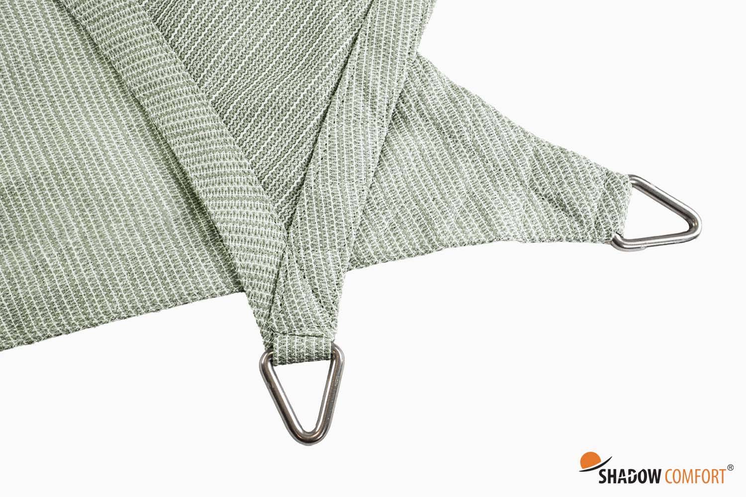Voile d'ombrage perméable rectangle 3,00x4,00 m Shadow Comfort Moonstone Green - Image 4