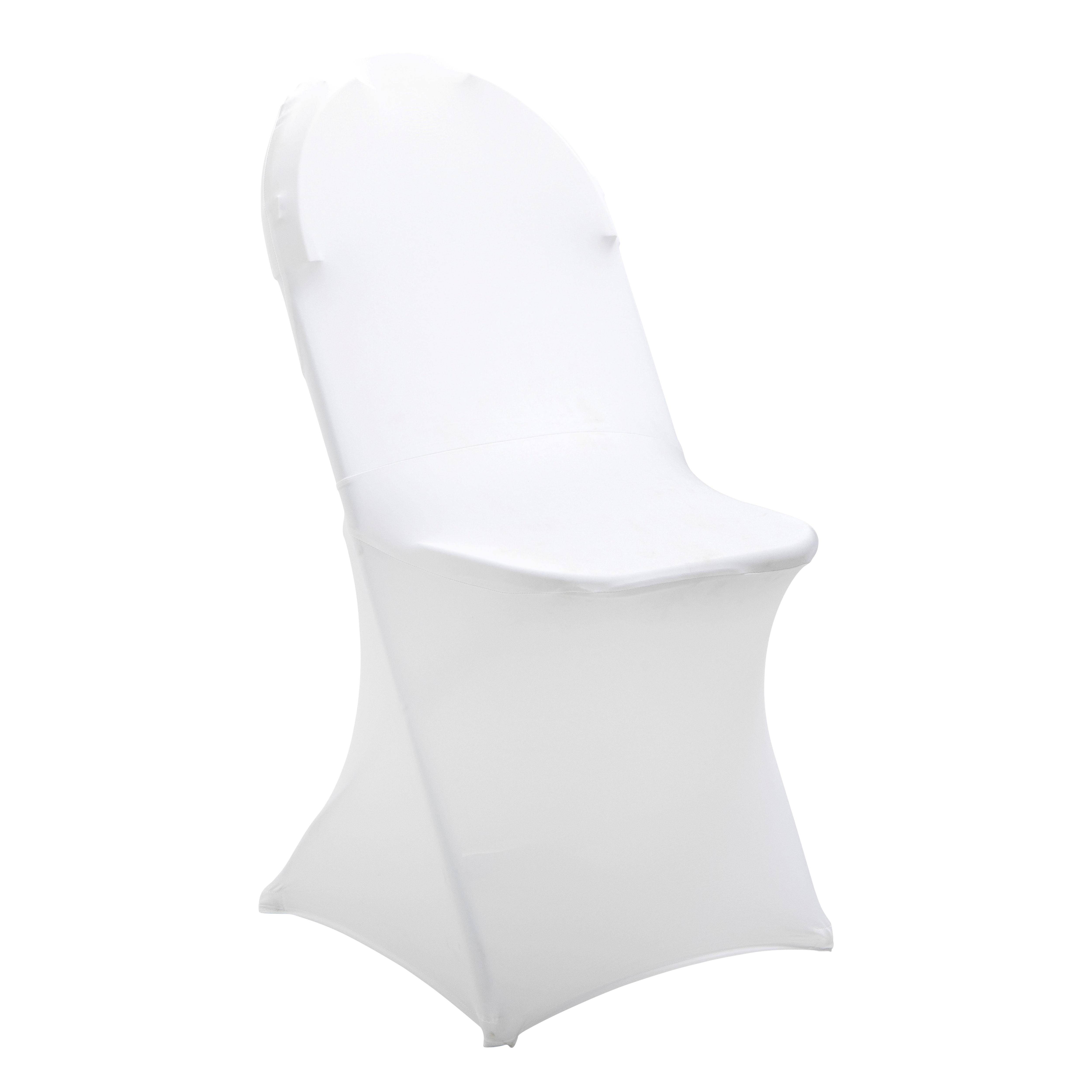Oviala - Chaise pliante et housse de chaise blanche  REKKEM - Oviala - Imagen 3