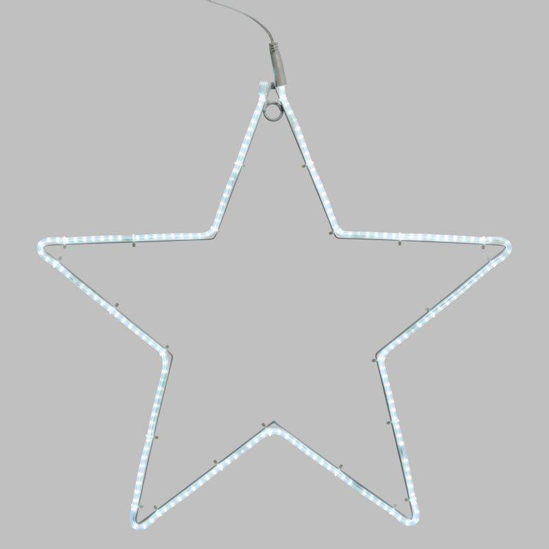 Lotti - Etoile lumineuse 55CM 192 LED blanc froid flash scintillant 24V tube néon IP44 extérieur Lotti - Imagen 8