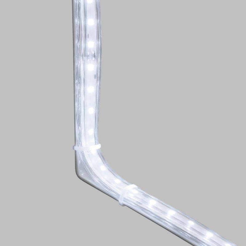 Lotti - Etoile lumineuse 55CM 192 LED blanc froid flash scintillant 24V tube néon IP44 extérieur Lotti - Imagen 6