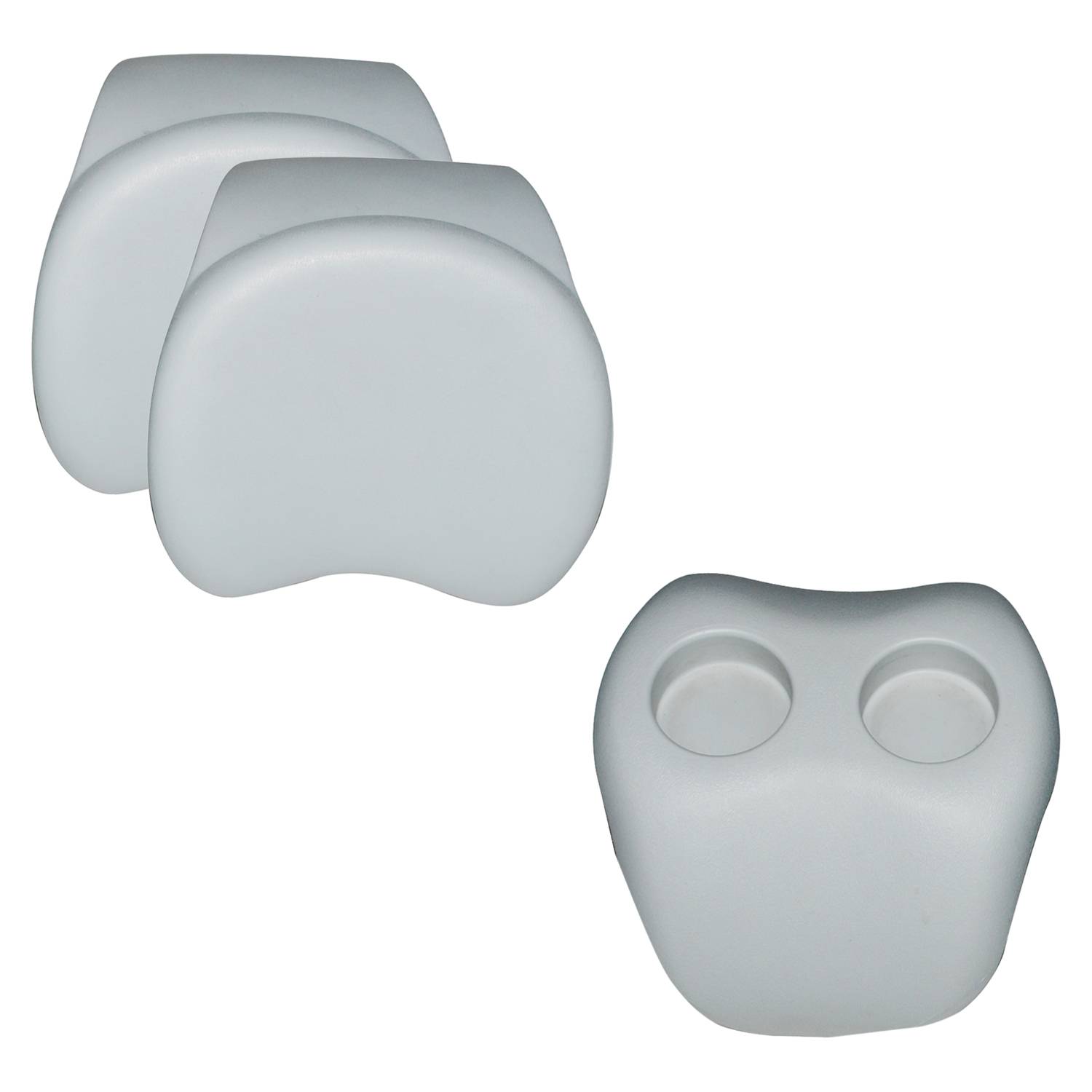 Lot de 2 appuie-tête et 1 porte-gobelets - MSPA - Imagen 1