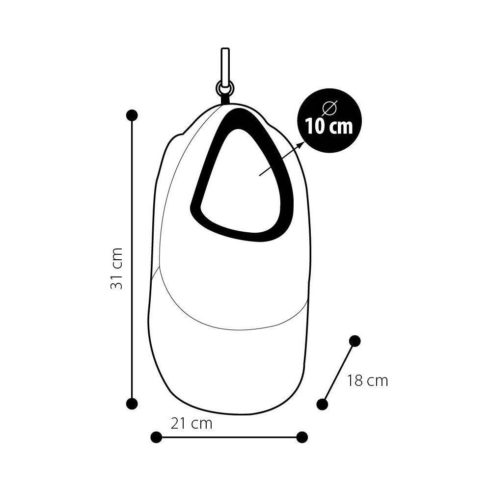 Maison pour furet, suspendue 18 x 21 x 31cm - Image 2