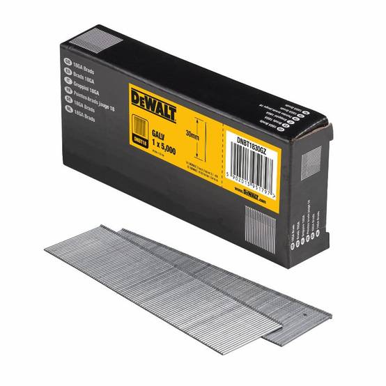 Pointes 18GA 1.02 x 40 mm DEWALT - 5000 pièces - DNBT1840GZ - Image 2