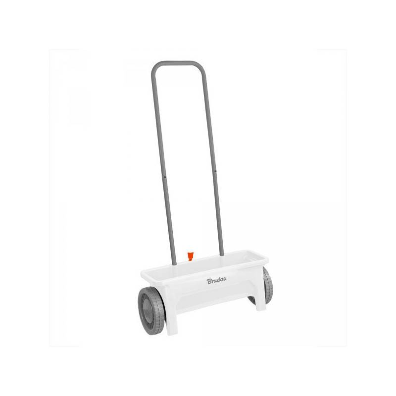 Semoir de jardin manuel 12 L White Line à pousser - Image 1