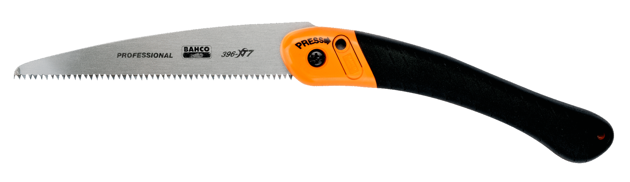 Bahco - Sierra arborícola plegable con mango bimaterial para el corte de madera dura/seca, 7 dientes por pulgada, 7-1/2" | 396-HP - Bahco - Imagen 3