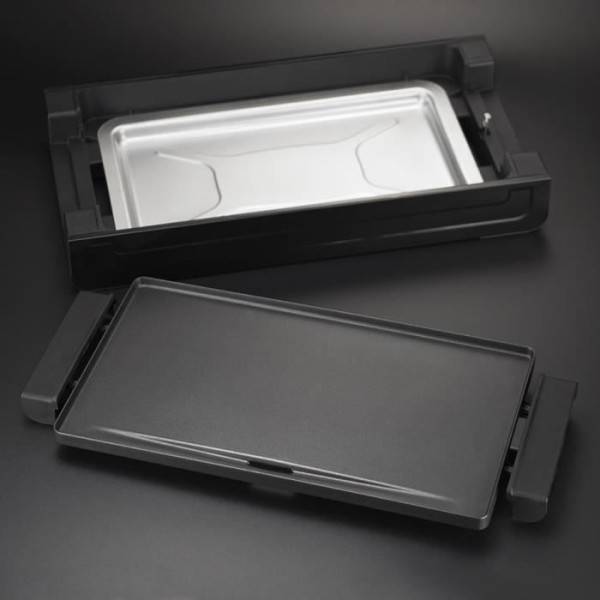 Plancha Electrique - Planche  RUSSELL HOBBS - 22550-56 - Surface de cuisson 45x25cm - Jusqu'a 230°C -  amovible - 2400 W - Image 4