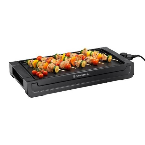 Plancha Electrique - Planche  RUSSELL HOBBS - 22550-56 - Surface de cuisson 45x25cm - Jusqu'a 230°C -  amovible - 2400 W - Image 2