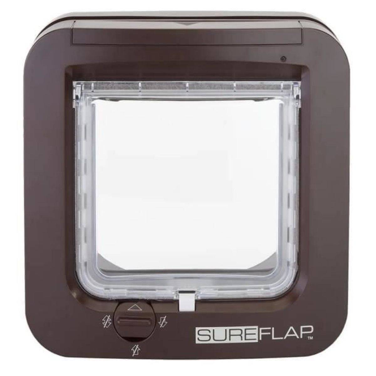 Sans Marque - Sureflap Chatiere A Puce Electronique Marron - Imagen 4