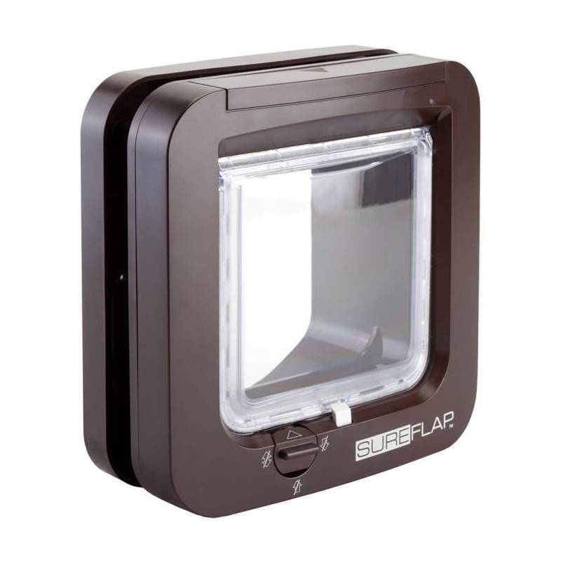 Sans Marque - Sureflap Chatiere A Puce Electronique Marron - Imagen 1