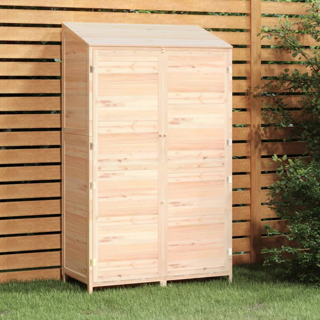 Vidaxl - Remise de jardin 102x52x174,5 cm Bois de sapin solide vidaXL 152190 - Image 1