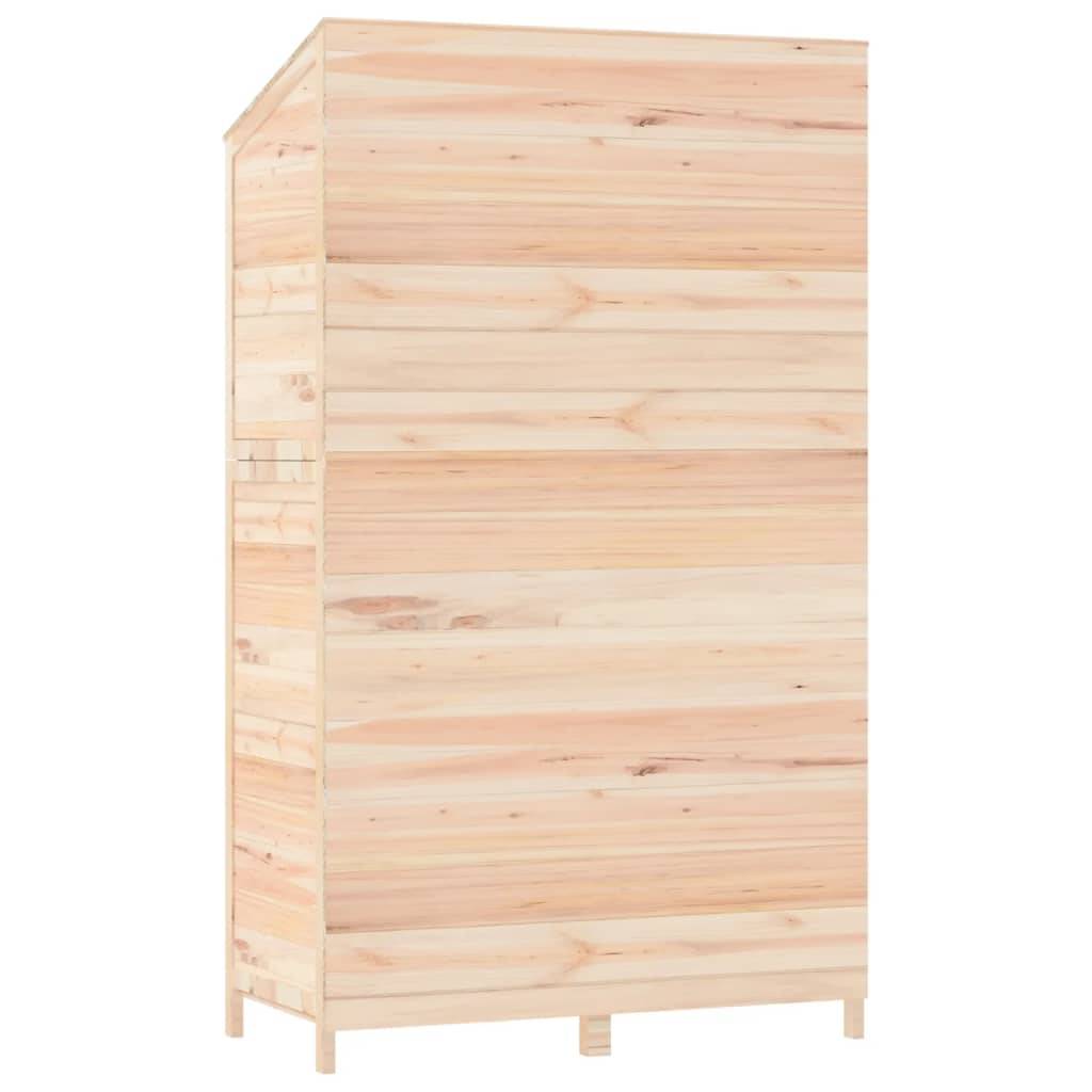 Vidaxl - Remise de jardin 102x52x174,5 cm Bois de sapin solide vidaXL 152190 - Image 7
