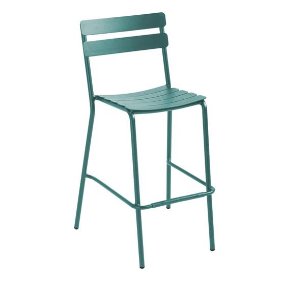 Oviala - Chaise haute de terrasse vert foncé Almada - Oviala - Image 1