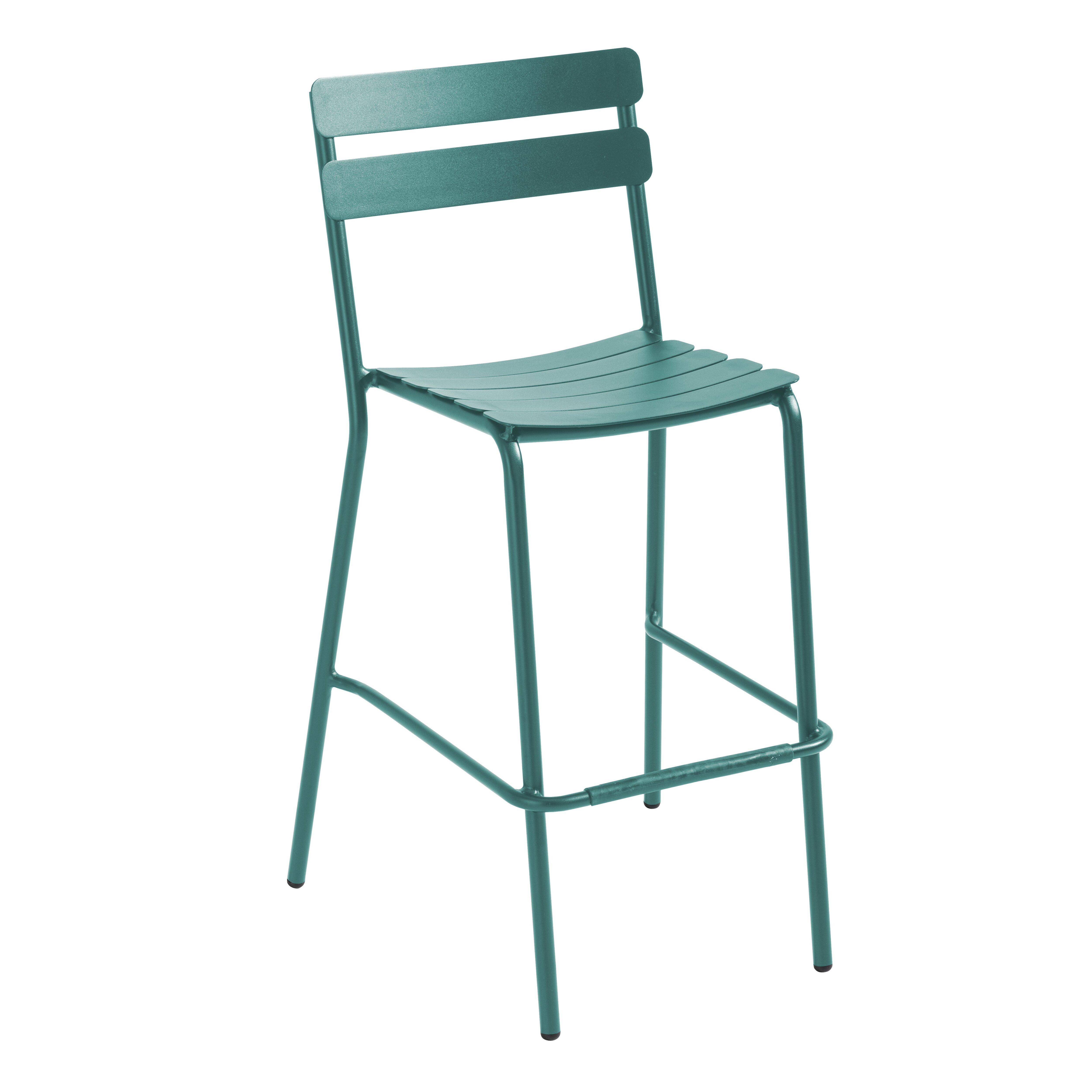 Oviala - Chaise haute de terrasse vert foncé Almada - Oviala - Image 1