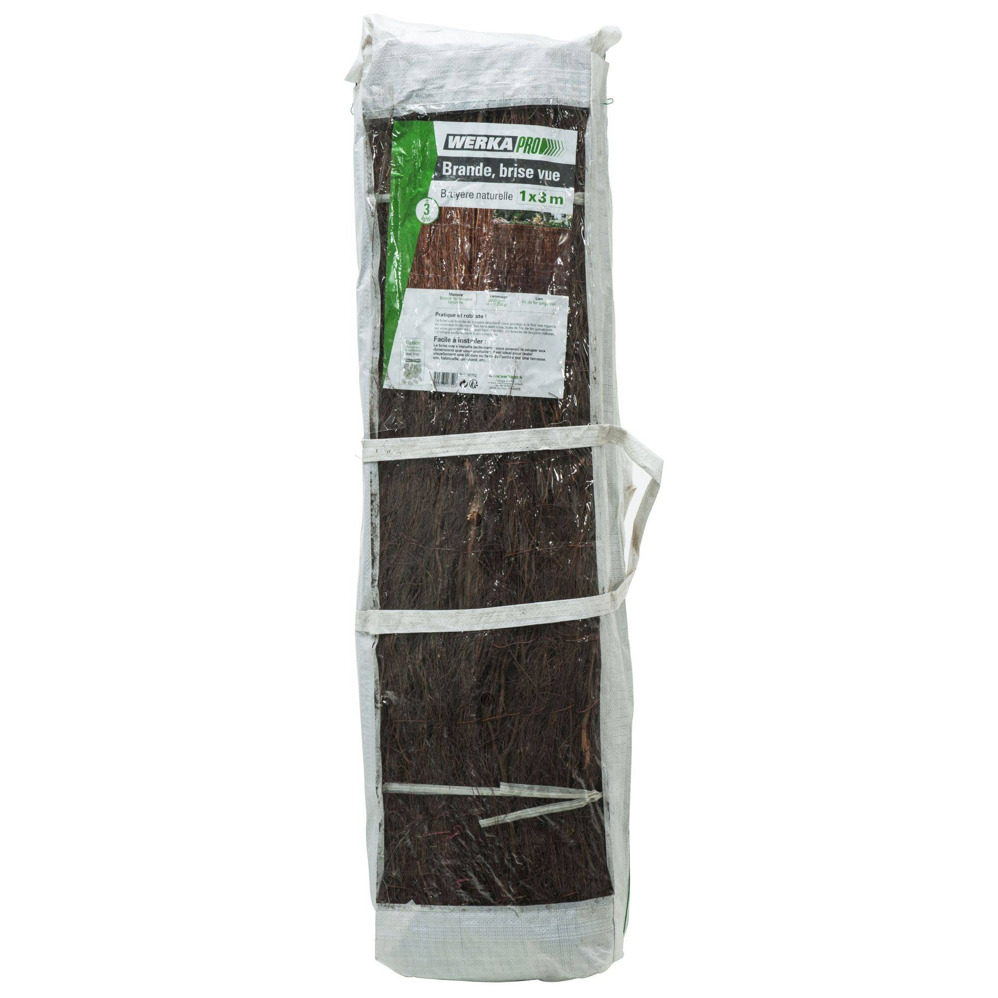 WERKA PRO - Brise vue brande de bruyère 3000g/m2 WERKA PRO - 1 x 3 m - Image 5