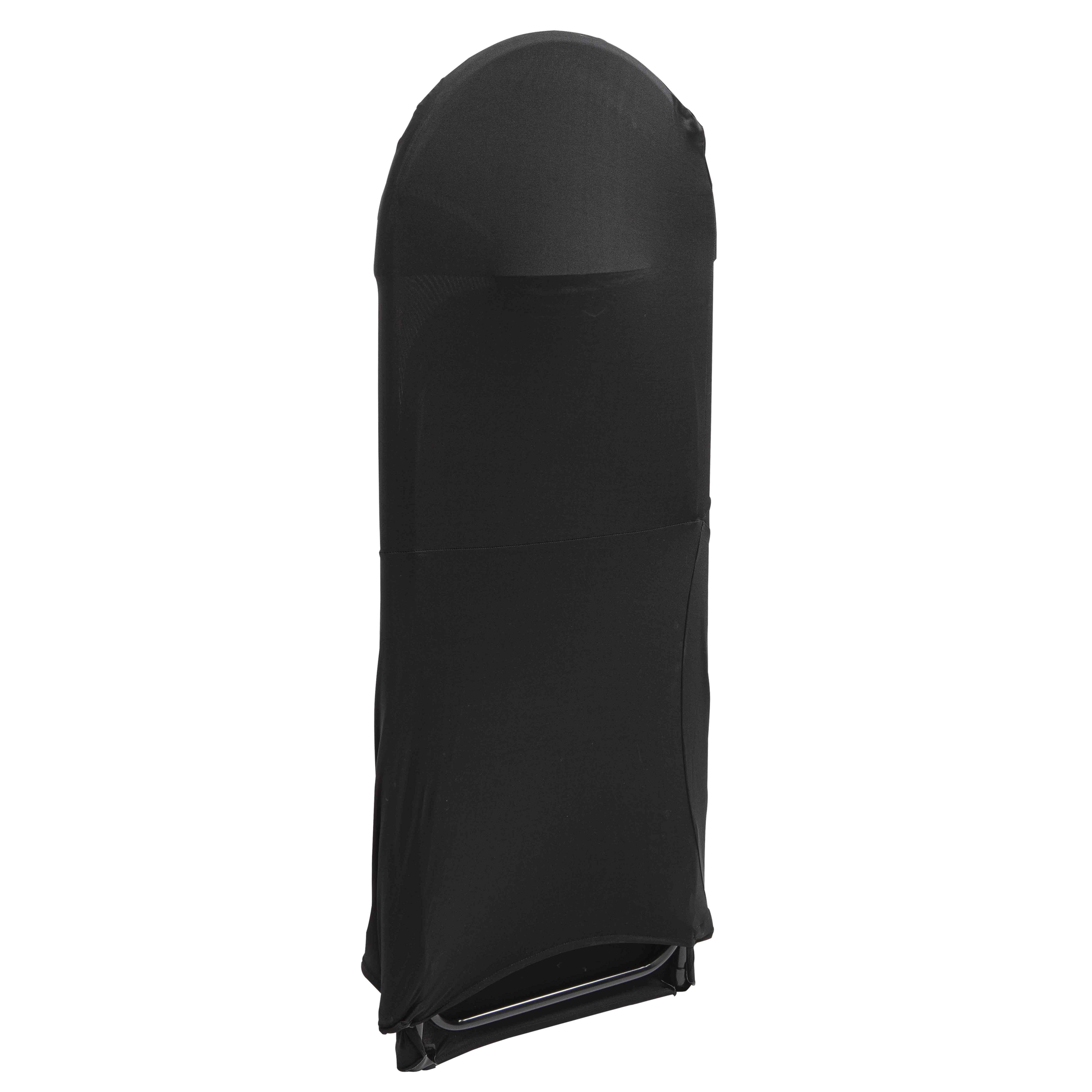 Oviala - Chaise pliante et housse de chaise noire REKKEM - Oviala - Image 3