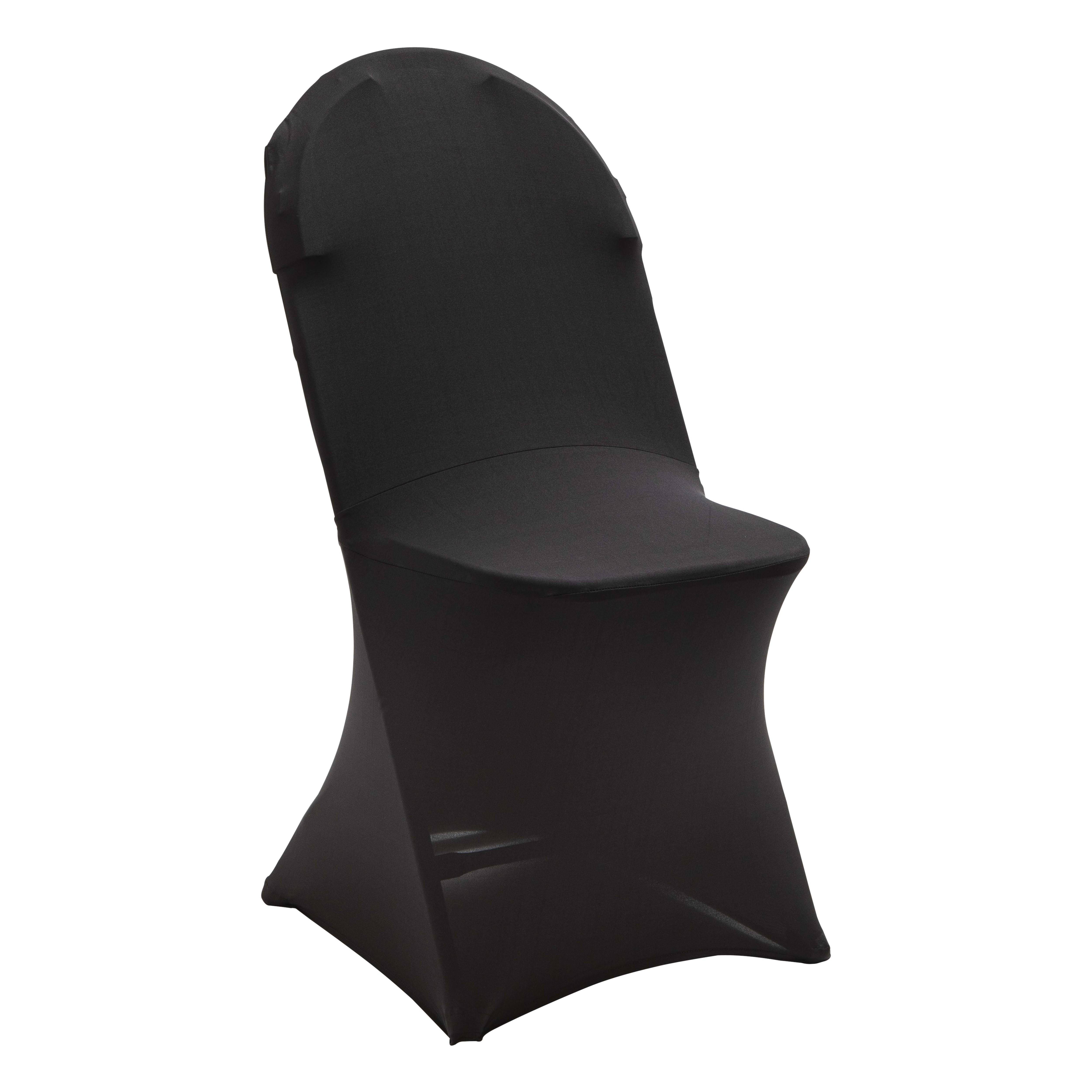 Oviala - Chaise pliante et housse de chaise noire REKKEM - Oviala - Image 2