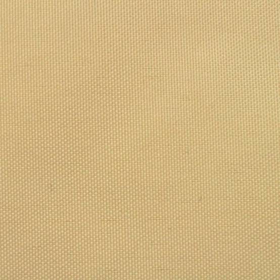 Voile toile d'ombrage parasol en tissu oxford carré 3,6 x 3,6 m beige - Imagen 2
