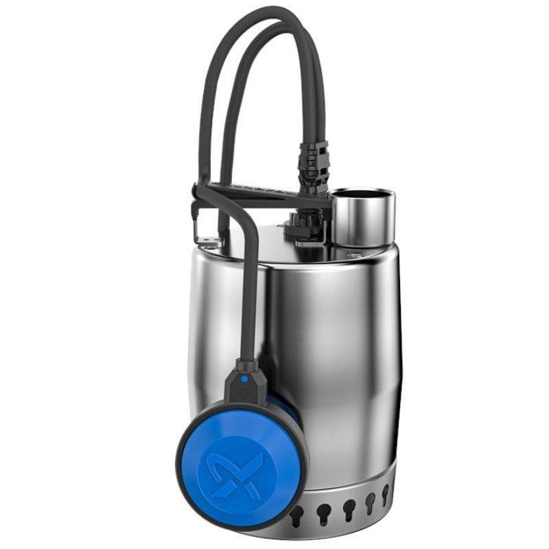 Pompe de relevage vide cave Grundfos UNILIFTKP250A1 0,48 KW fixe ou mobile - Monophasé 220V - Jusqu'à 10M3/H - Eau usée - Usage domestique ou industri - Image 1