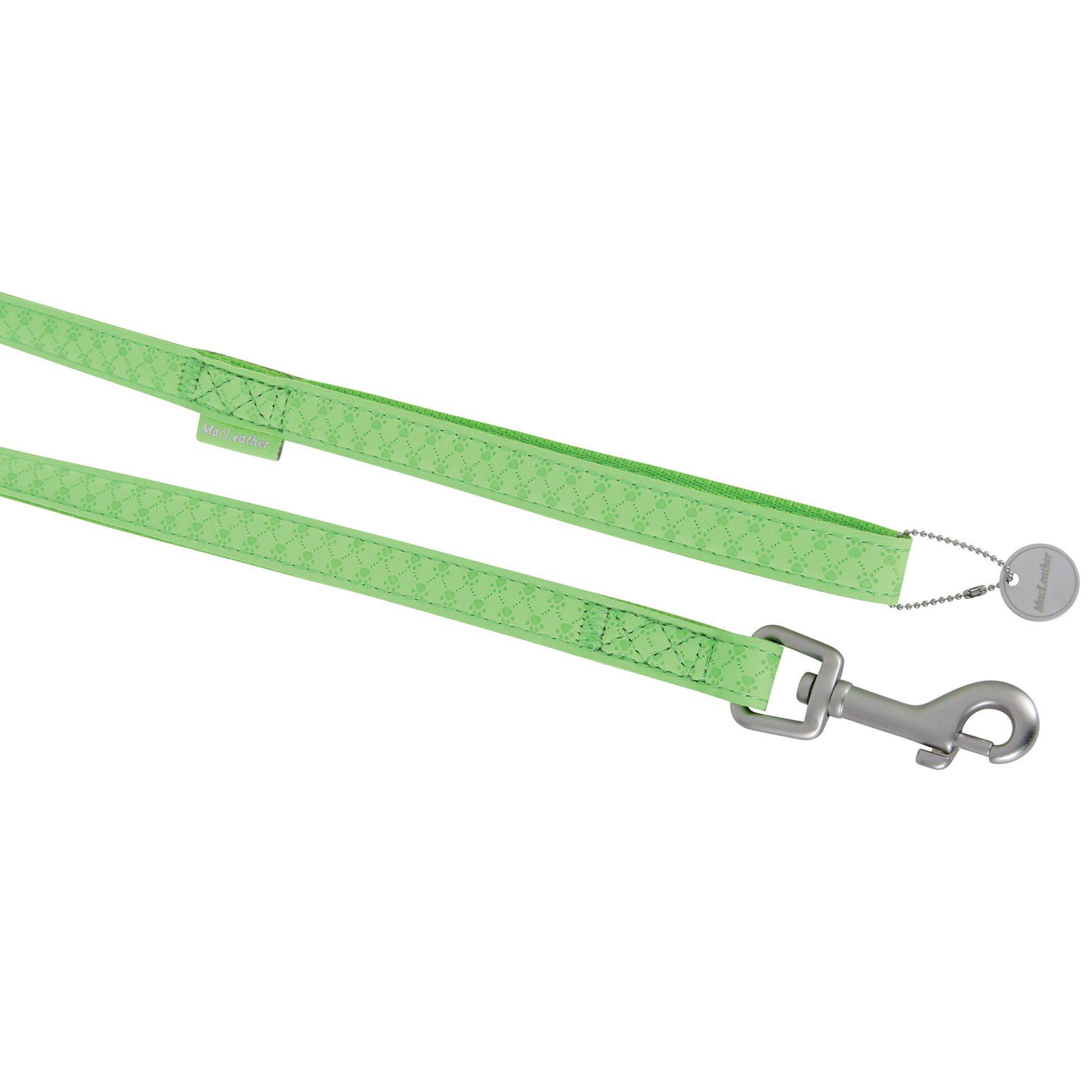 Laisse simple Mc Leather anis Taille : T1 DOOGY GLAM