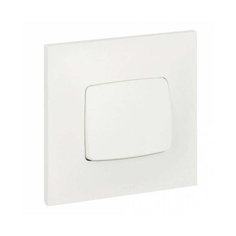Legrand - Bouton poussoir Neptune - blanc LEGRAND