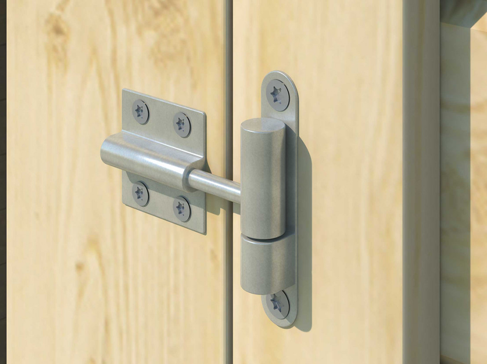 Direct Abris - DIRECT ABRIS Abri de jardin en bois LEA – 8m² - 28 mm - Abri moto - Cabane à Outils - Imagen 5