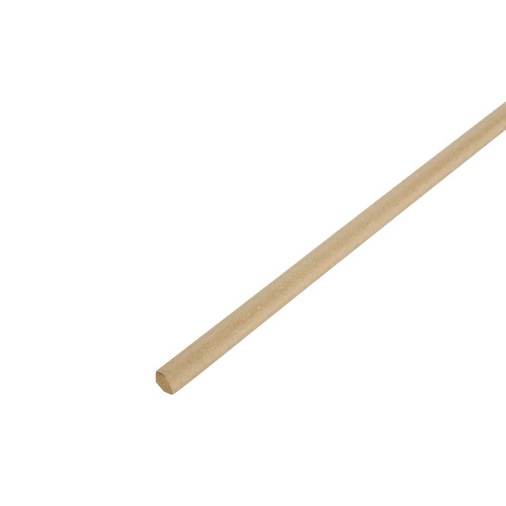 Centrale Brico - Quart-de-rond médium (MDF) arrondi , 14 x 14 mm, L. 2.44 m