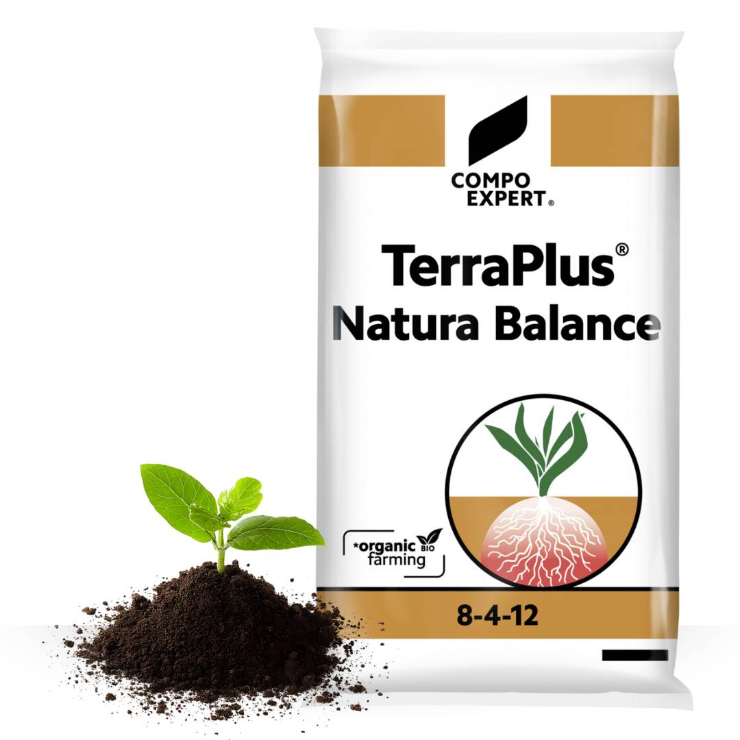 Engrais Gazon TerraPlus® Natura Balance 8-4-12 5KG Bogazon® | Fertilisant Bio pour Gazon Naturel & Durable | Nutrition Organique Équilibrée - Image 1