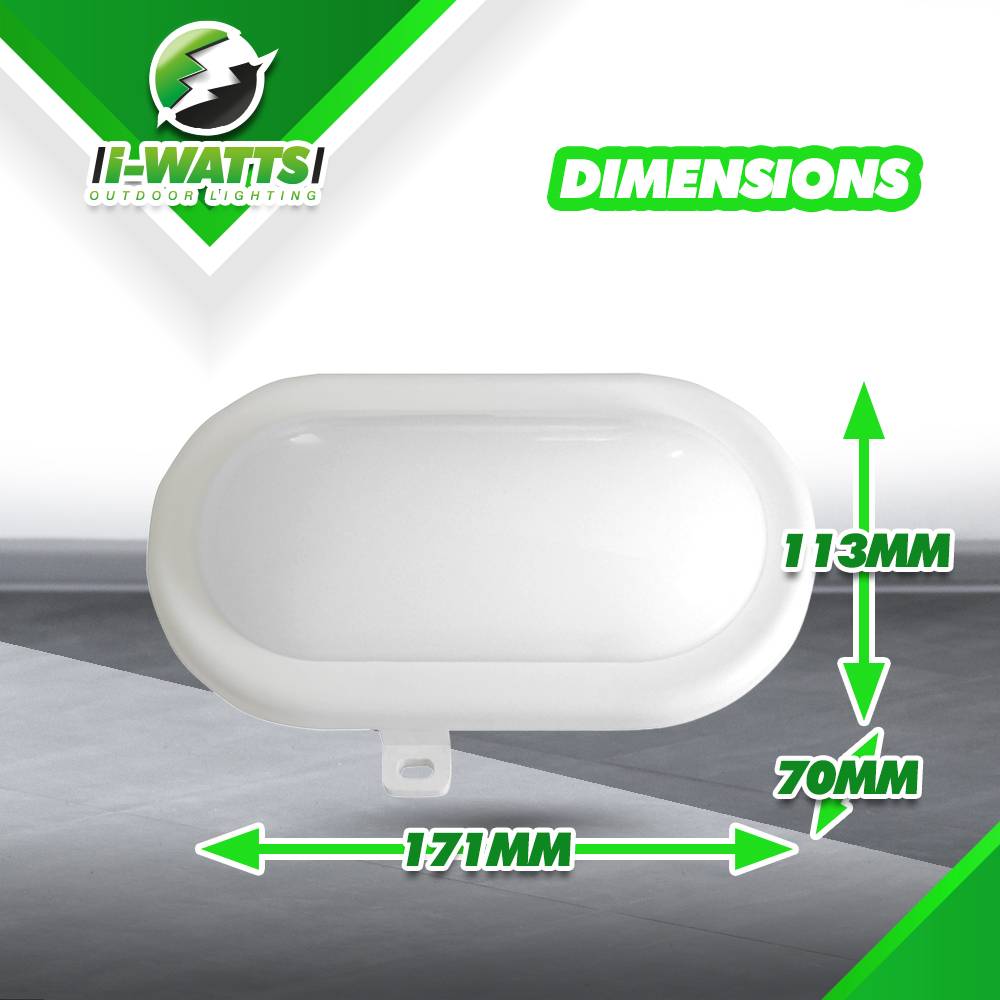 Lot de 6 hublots led 6W - 480 lumens - IP65 - Image 3