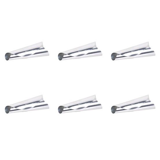 Cook Concept - Lot de 6 Stop-Gouttes "Vins" 7cm Argent - Image 1