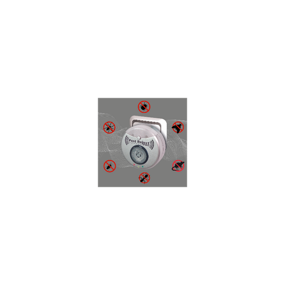 Pest Reject Pro - lot de 2 - VENTEO - Répulsif nuisibles Repulse power - Ultrasons et électromagnétisme - Couleur gris - Couverture de votre maison de - Image 5