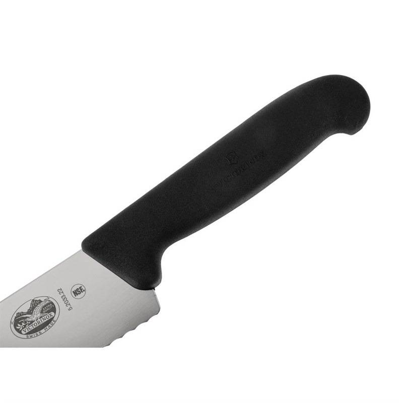 Couteau de Cuisinier - Lame Dentée 220 mm - Victorinox - Image 4
