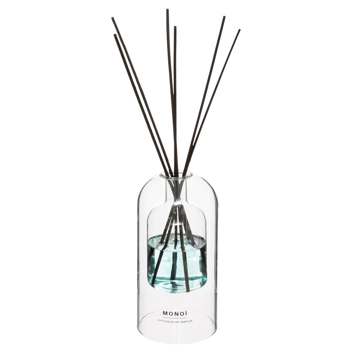 Atmosphera - Diffuseur de parfum Ilan 150ml verre monoï - Atmosphera Créateur d'intérieur - Imagen 2