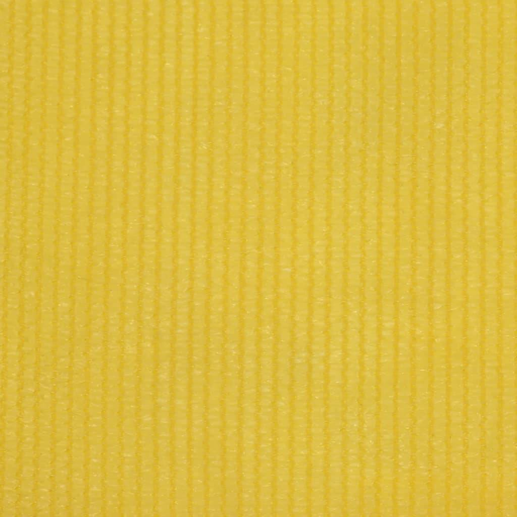 Helloshop26 - Écran de balcon brise pare vue protection confidentialité 75 x 400 cm PEHD jaune - Imagen 3