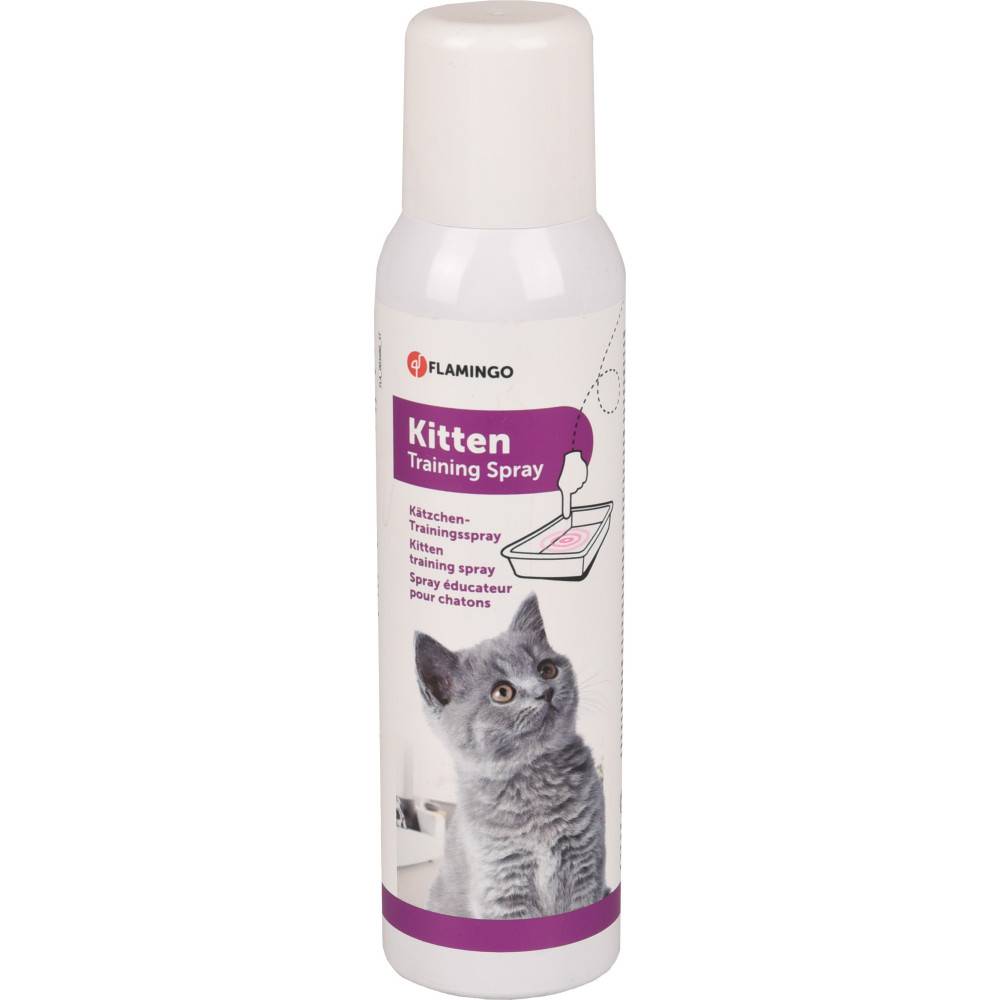Flamingo - Spray éducateur pour chatons flacon de 120 ml - Imagen 2
