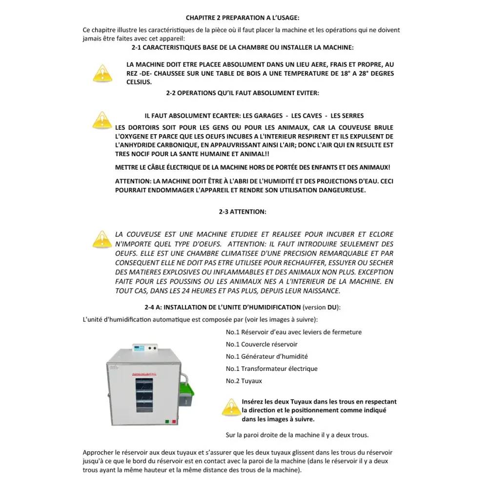 Couveuse Automatique Évolutive Pro Maino 49 à 147 oeufs MAINO - Image 7