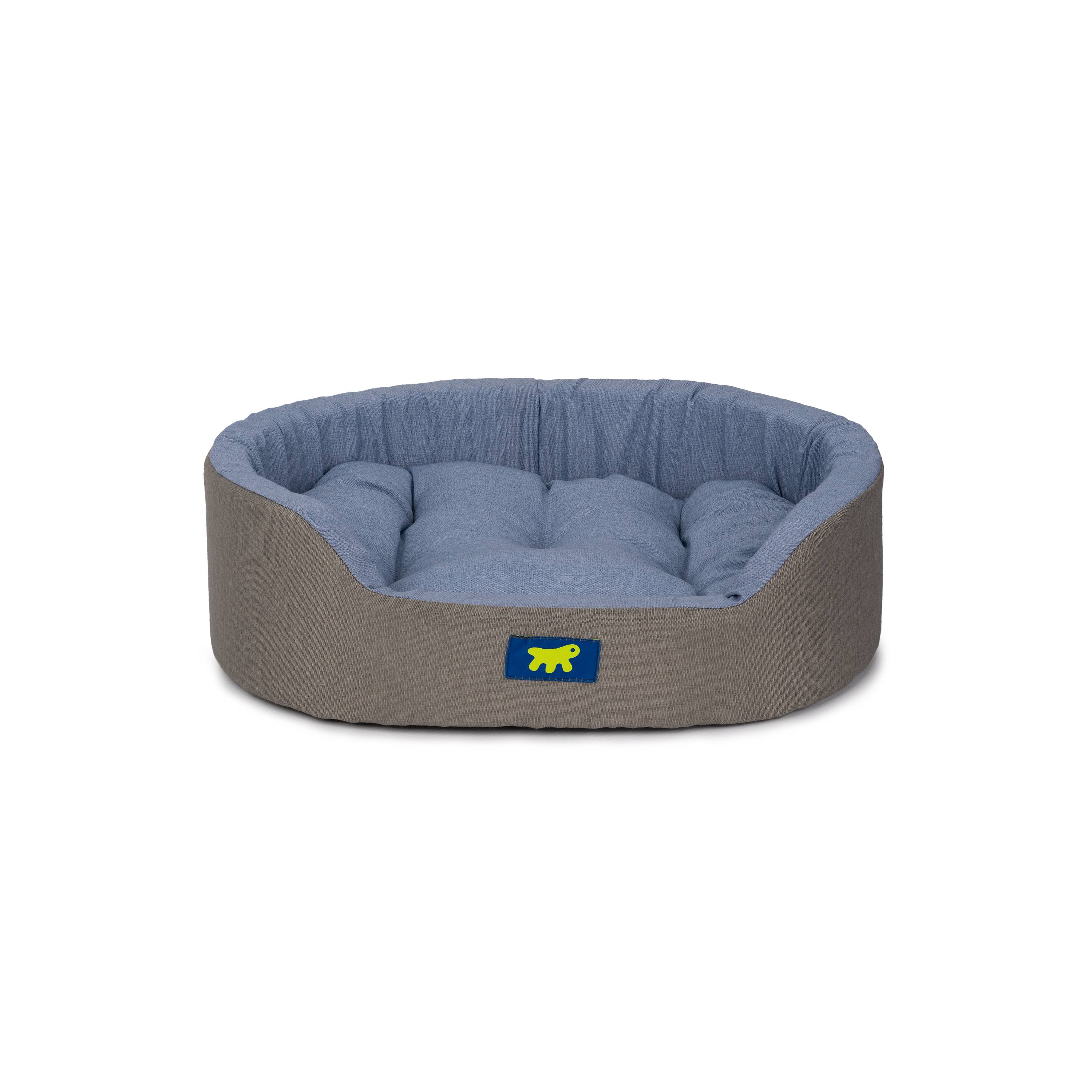 Ferplast - Ferplast Panier Chien Dandy, Coussin Amovible et Lavable, Housse en Coton avec Rembourrage Doux, Idéal également comme Niche pour Chat, 45 x 35 x H 13 - Imagen 1