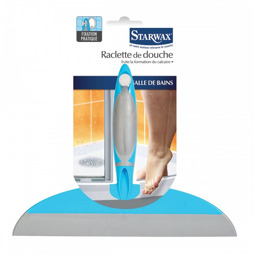 Starwax - Racleta de ducha STARWAX, caucho l.225 mm Starwax
