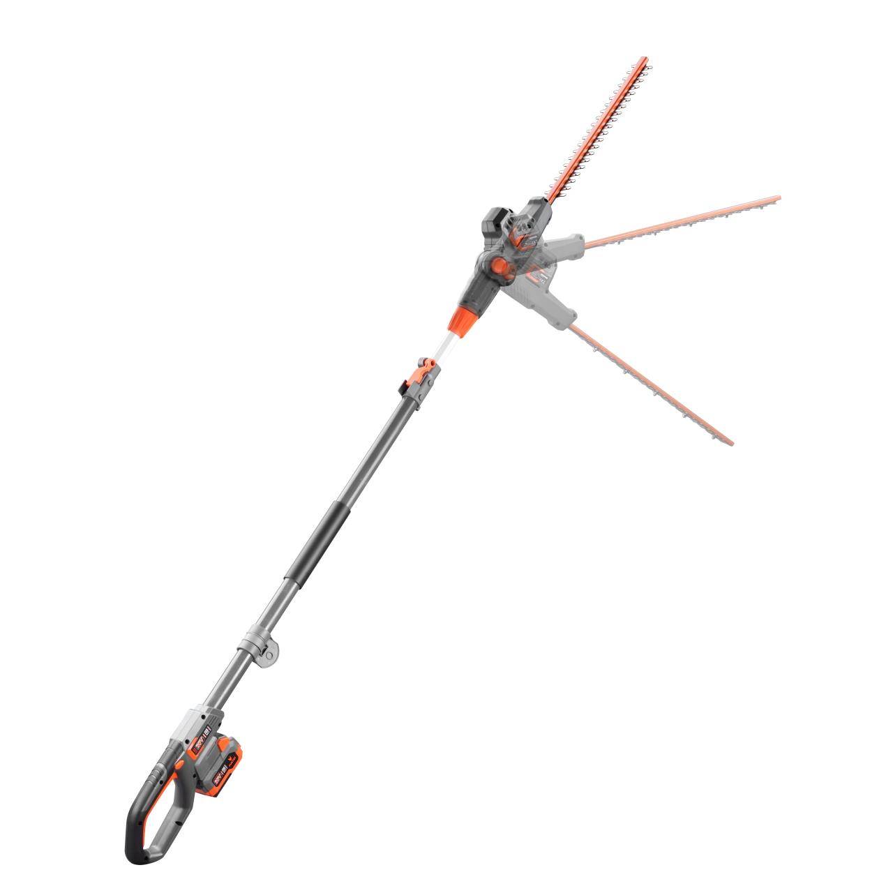 FUXTEC - Taille haie telescopique batterie - FUXTEC FX-E1HH20 - 20V lame 25cm - Set batterie 2Ah et chargeur 1A - Image 2