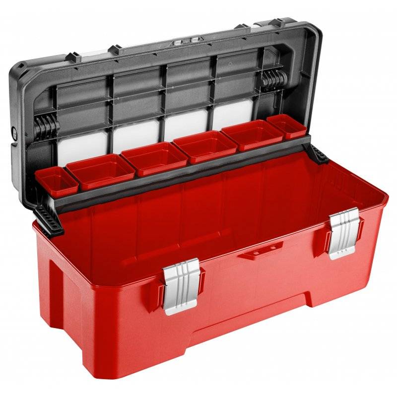 Boîte à outils plastique 26 FACOM poignée aluminium - BP.P26APB - Image 2