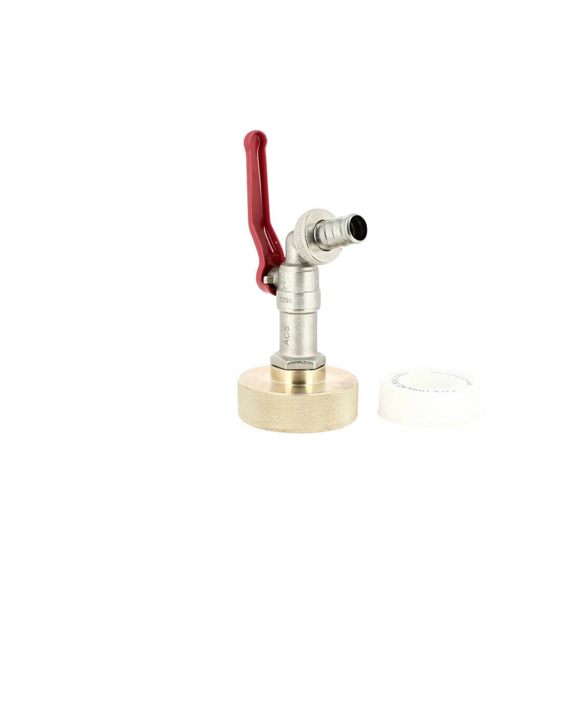 Raccord cuve eau S60X6 Laiton - Robinet ECO laiton 15 mm - Imagen 4