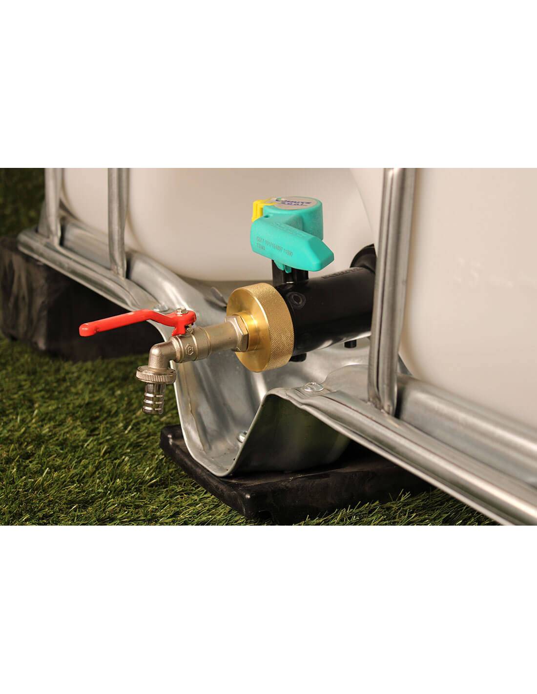Raccord cuve eau S60X6 Laiton - Robinet ECO laiton 15 mm - Imagen 2