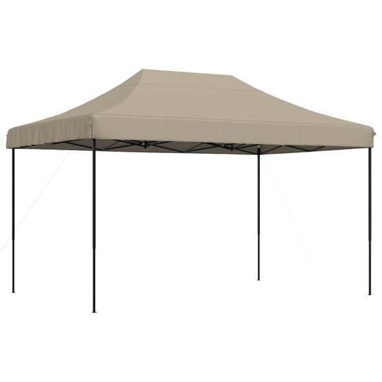 Pergola acier taupe 440 x 292 x 315 cm - Prolenta premium p382.1 - Image 1