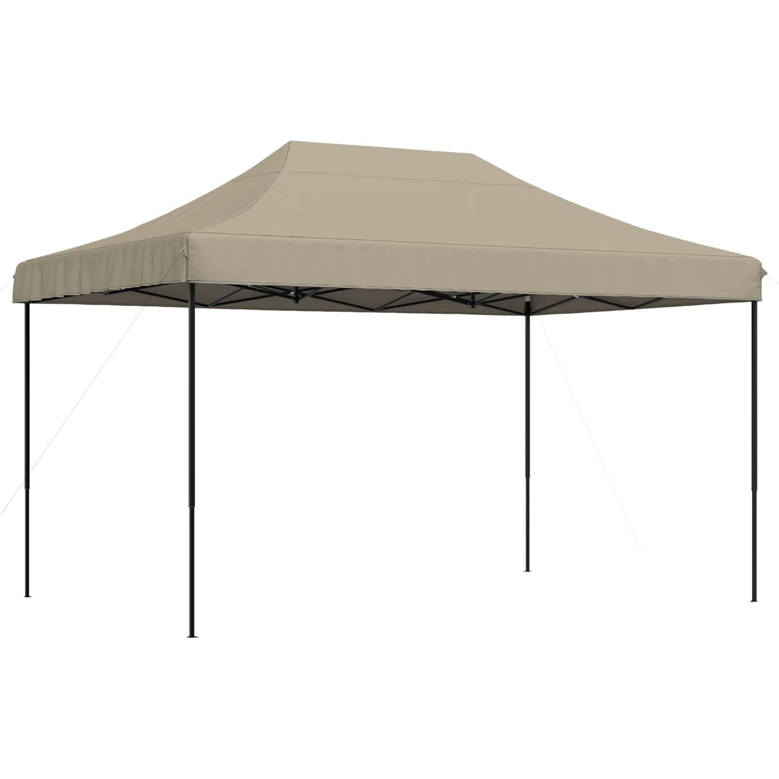Pergola acier taupe  440 x 292 x 315 cm  - Prolenta premium p382.1 - Image 1