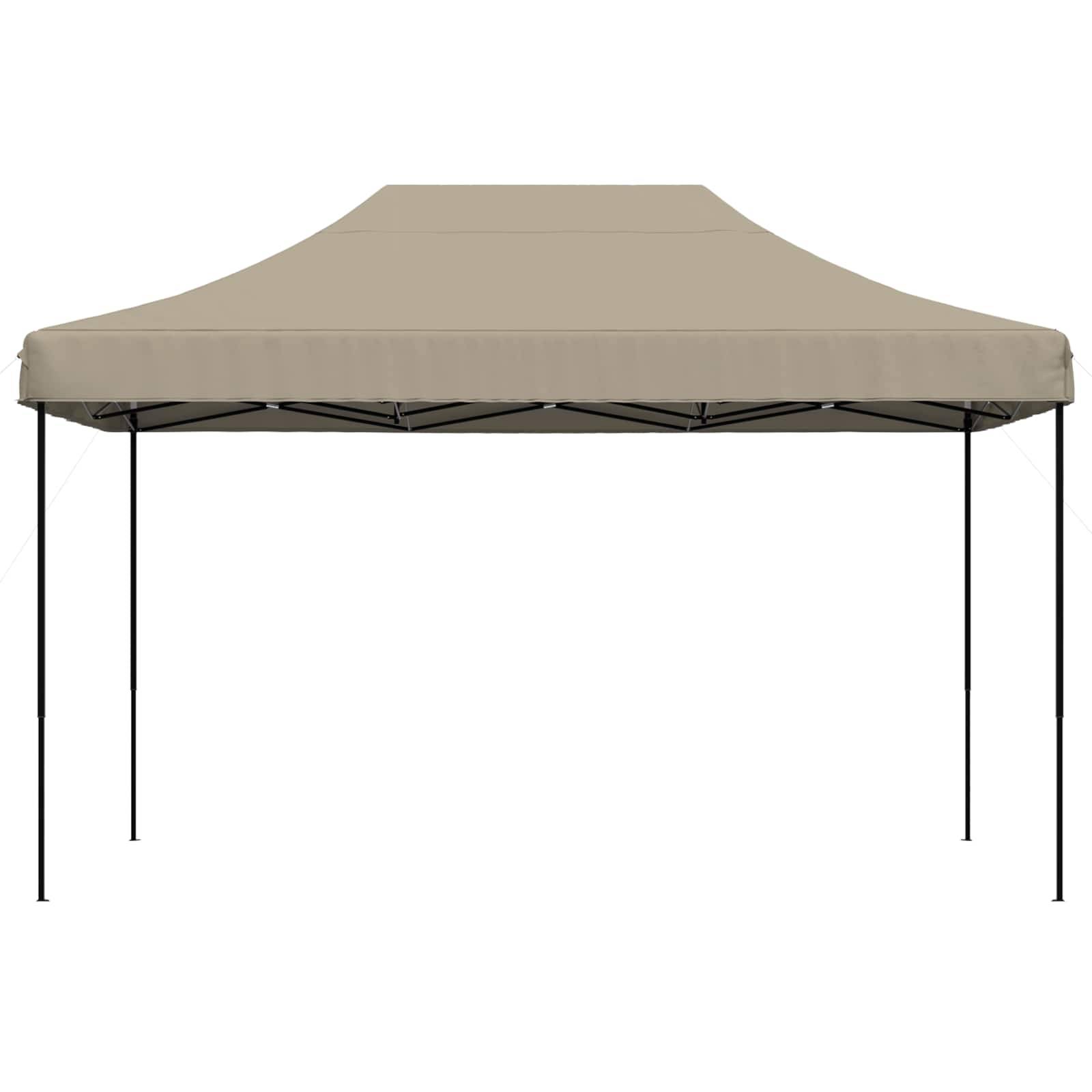 Pergola acier taupe  440 x 292 x 315 cm  - Prolenta premium p382.1 - Image 3