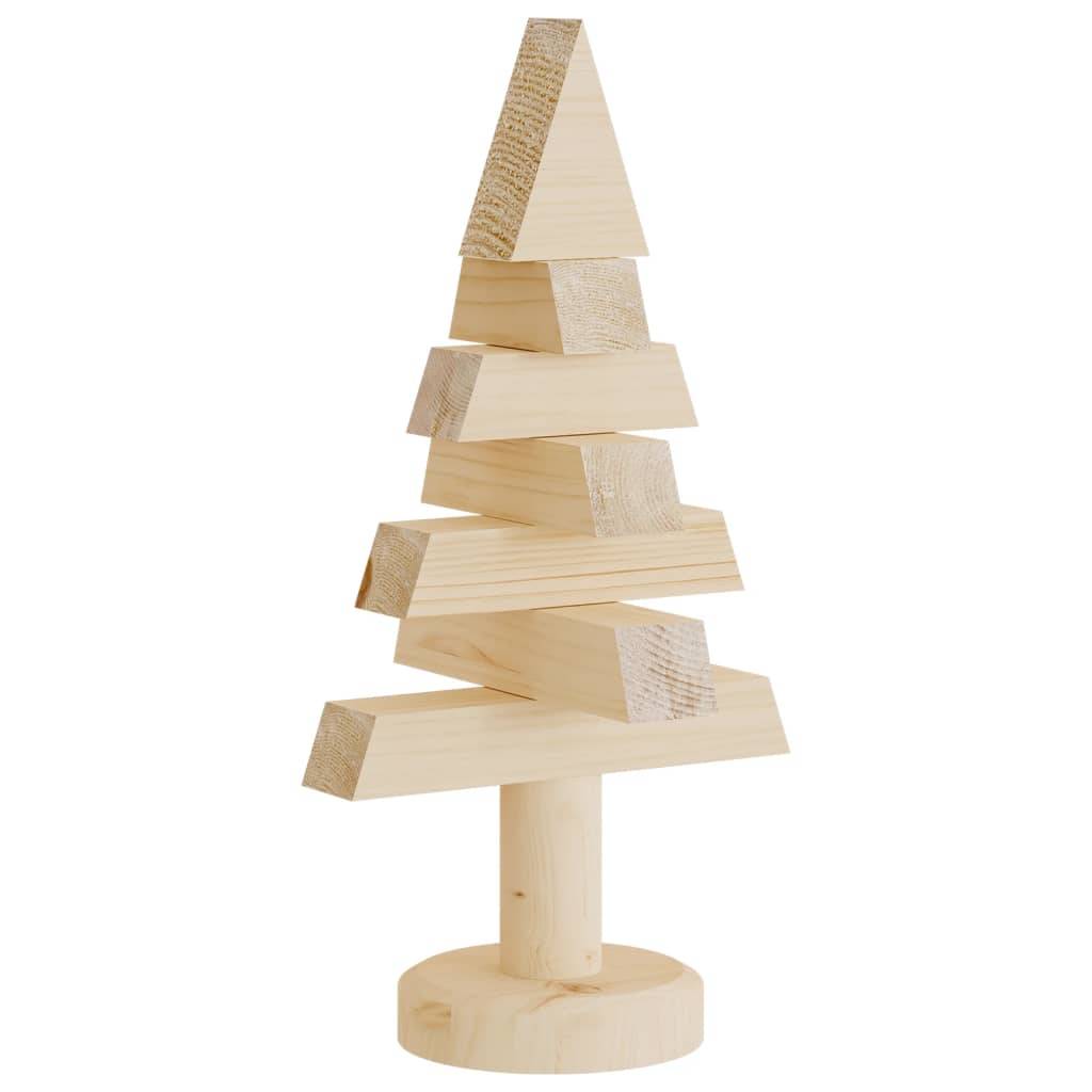Lot de 2 sapins de Noël en bois décoratifs à personnaliser pour intérieur 30 cm – ComfortXL Outdoor Living - Image 5