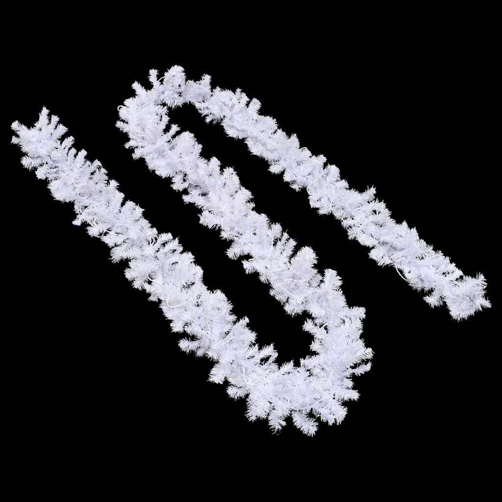 Guirlande de Noël Artificielle Lumineuse LED Décoration Escalier 5m Blanc – ComfortXL Outdoor Living - Image 5