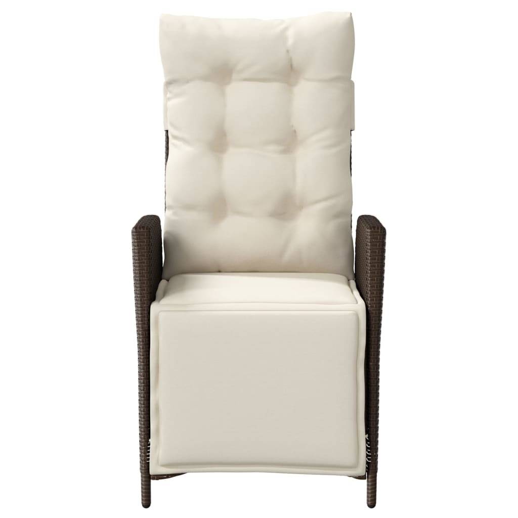 Chaise bois composite 2 places rotin marron  57 x 61 x 93 cm  - Prolenta premium  p3157.5 - Image 5