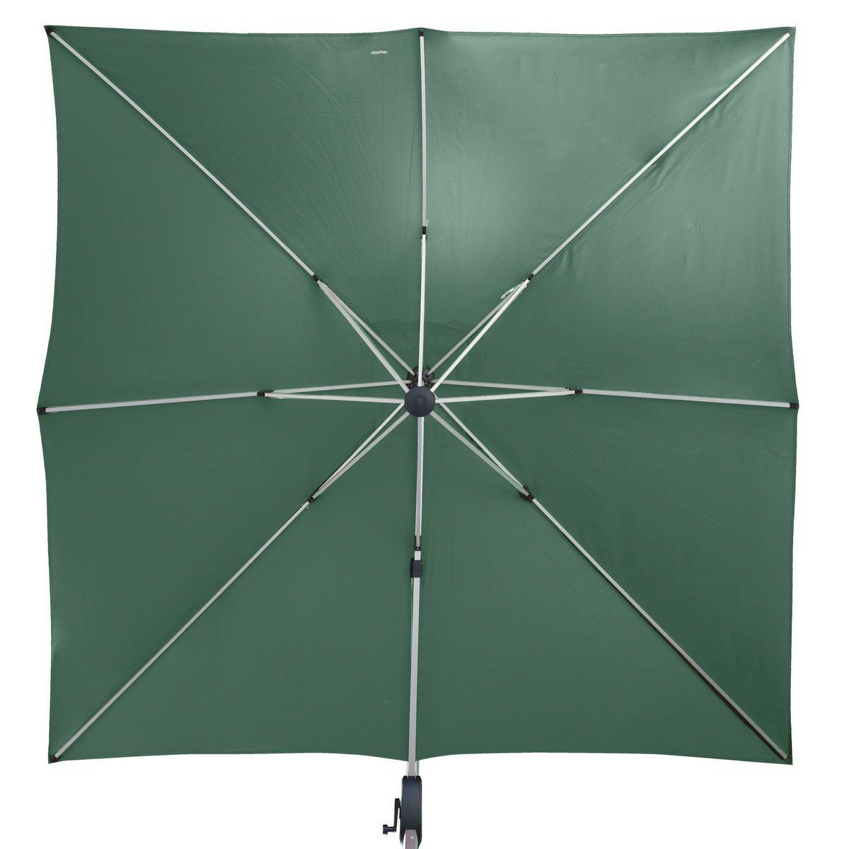 Hesperide - Toile de parasol "Equador" vert olive 3x3m en polyester Hespéride - Imagen 2