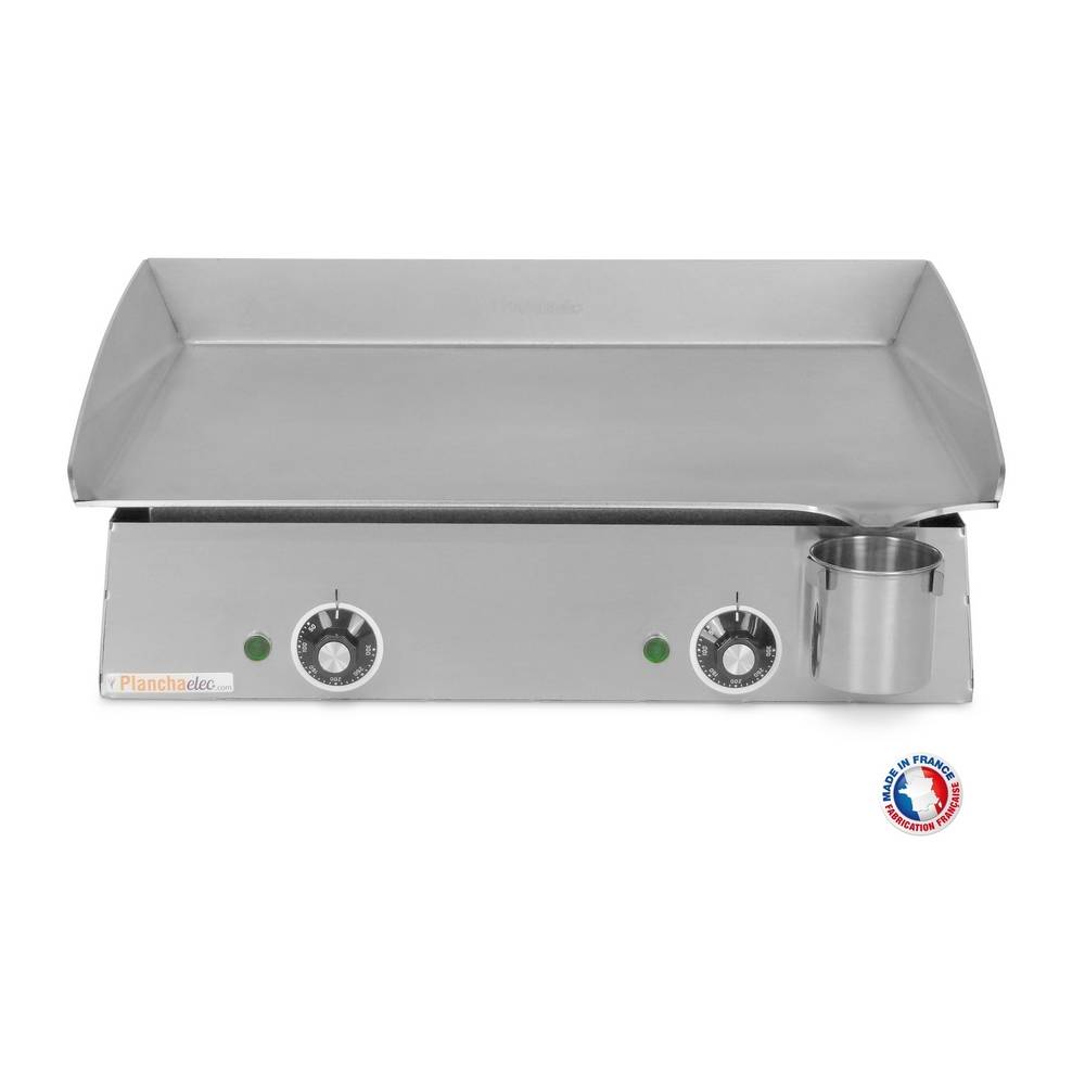 Plancha électrique PLANCHAELEC LUX 600 - INOX - 2400 W - Image 1