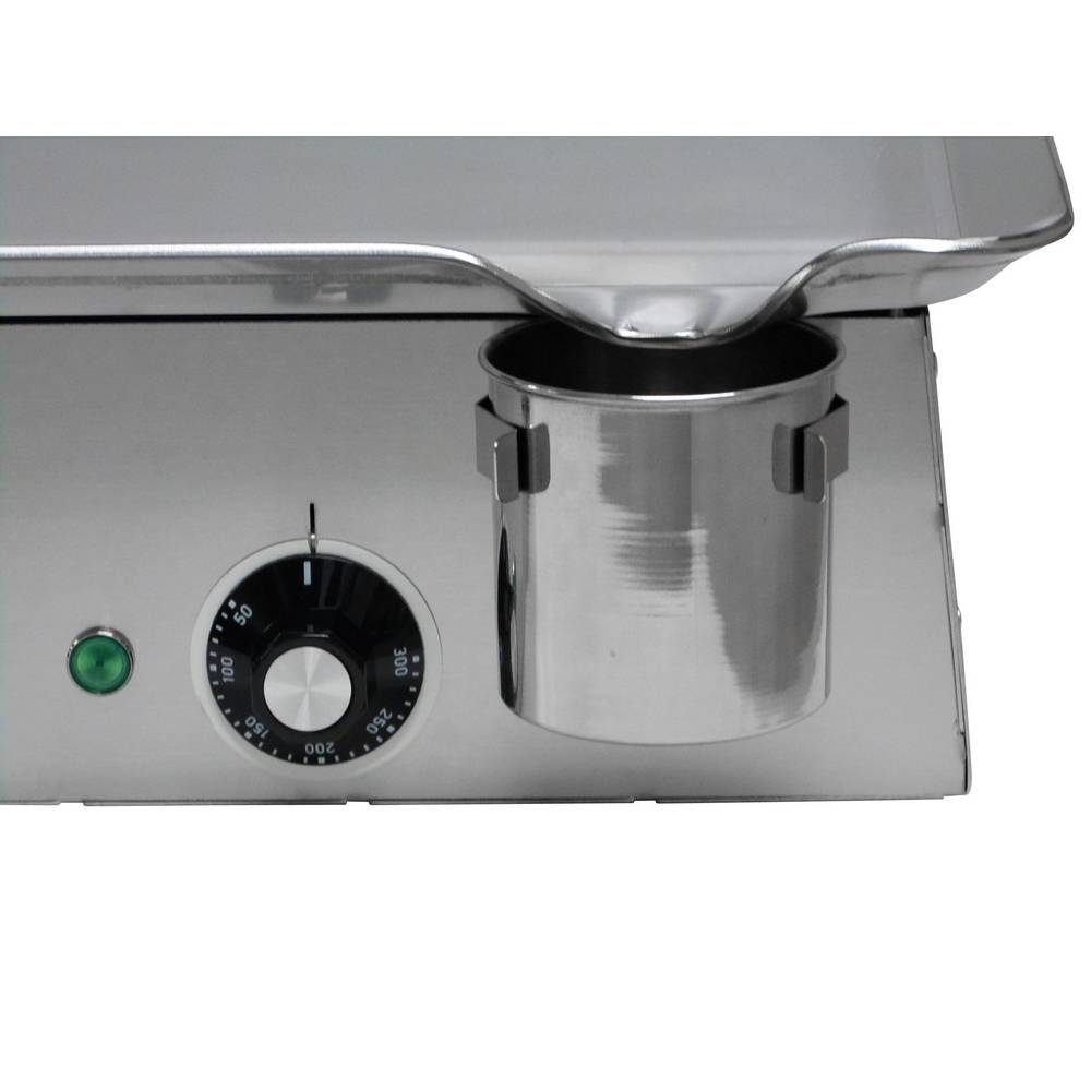 Plancha électrique PLANCHAELEC LUX 600 - INOX - 2400 W - Image 2